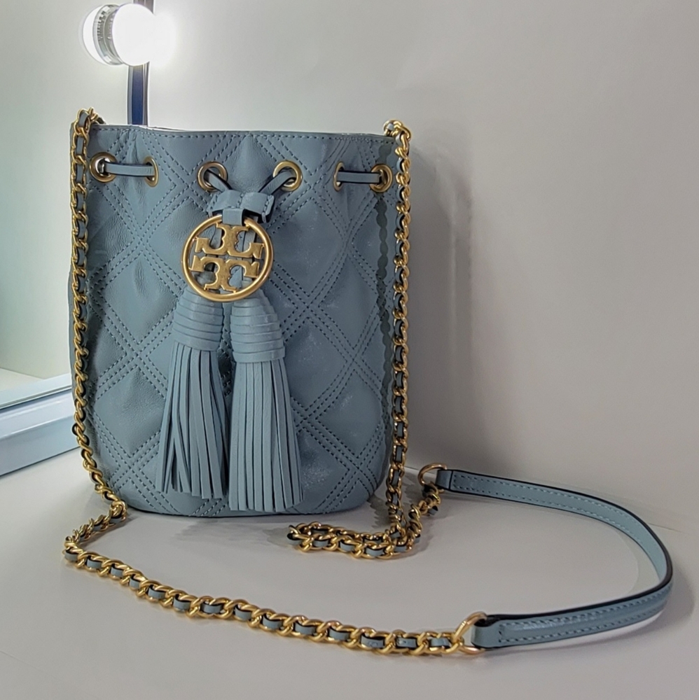 Tory Burch Fleming Soft Mini Bucket Bag